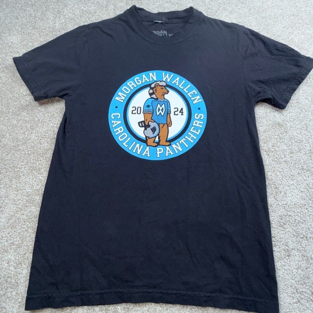 Morgan Wallen  NFL 2024 Carolina Panthers Tour Concert Merch Small